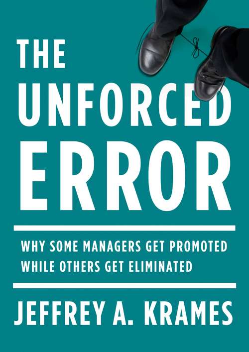 Book cover of The Unforced Error