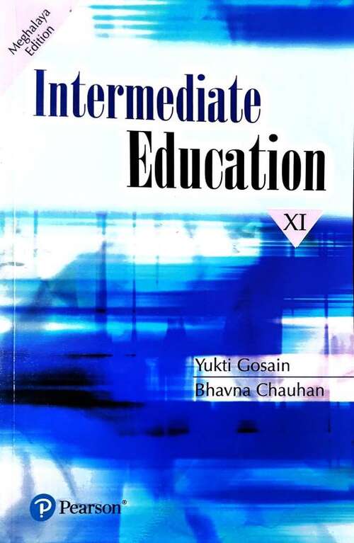 Book cover of Intermediate Education class 11 - MBOSE