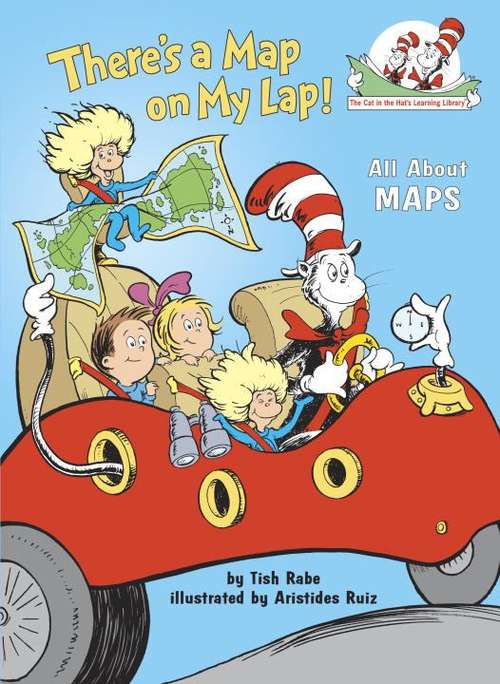 Book cover of There's a Map on My Lap!