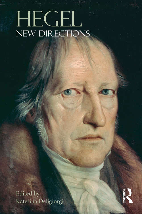 Book cover of Hegel: New Directions