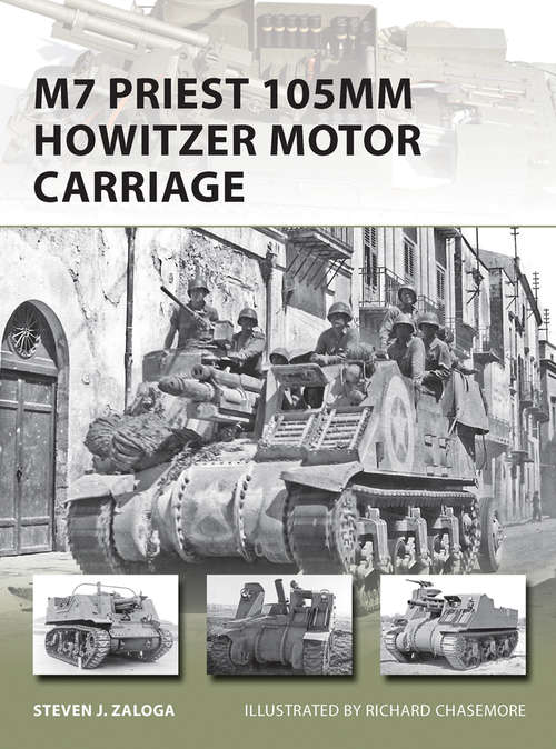 Book cover of M7 Priest 105mm Howitzer Motor Carriage