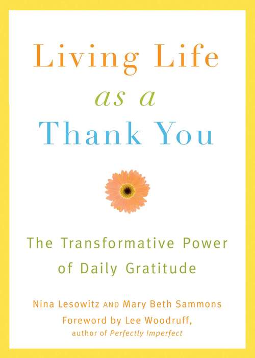 Book cover of Living Life as a Thank You