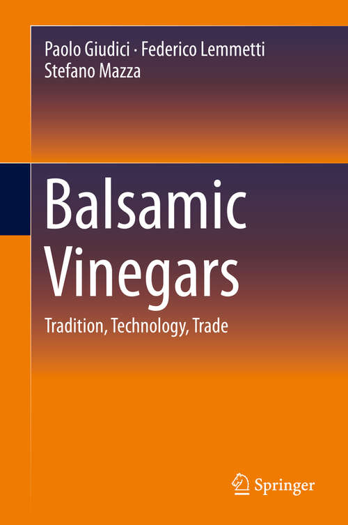 Book cover of Balsamic Vinegars
