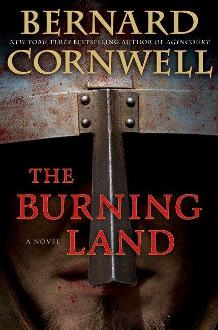 Book cover of The Burning Land (The Saxon Chronicles Book 5)