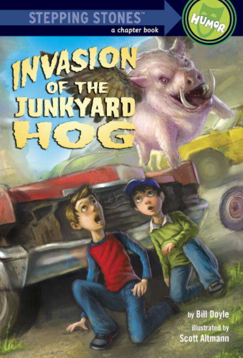 Book cover of Invasion of the Junkyard Hog