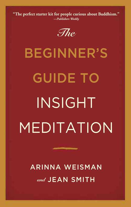 Book cover of The Beginner's Guide to Insight Meditation