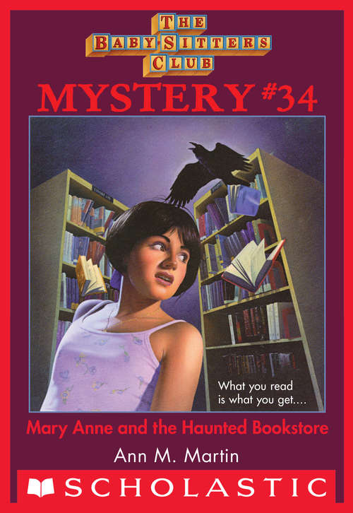 Book cover of Mary Anne and the Haunted Bookstore (The Baby-Sitters Club Mystery #34)