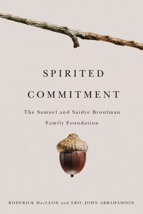 Book cover of Spirited Commitment