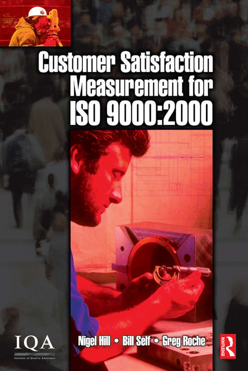 Book cover of Customer Satisfaction Measurement for ISO 9000: 2000