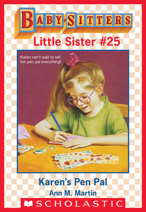 Book cover of Karen's Pen Pal (Baby-Sitters Little Sister #25)