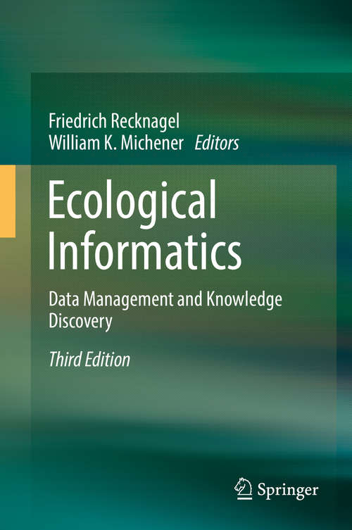 Book cover of Ecological Informatics