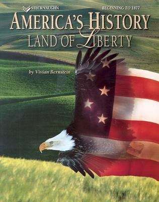 Book cover of America's History: Land of Liberty, Beginning to 1877