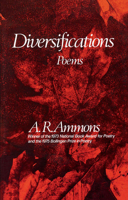 Book cover of Diversifications: Poems