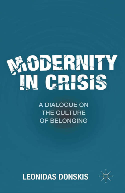 Book cover of Modernity in Crisis