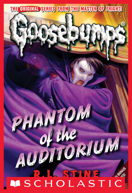Book cover of Phantom of the Auditorium (Classic Goosebumps #20)