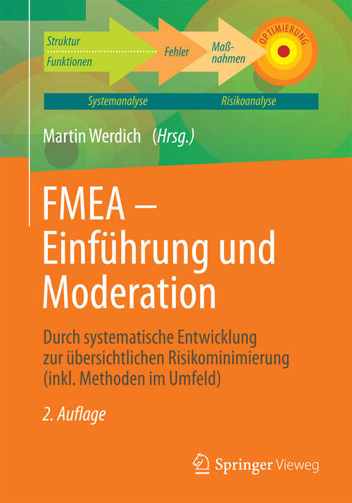 Book cover of FMEA - Einführung und Moderation
