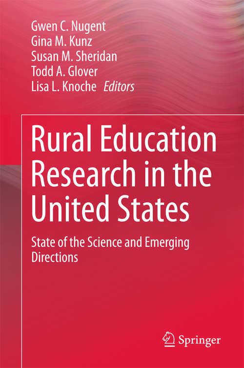 Cover image of Rural Education Research in the United States