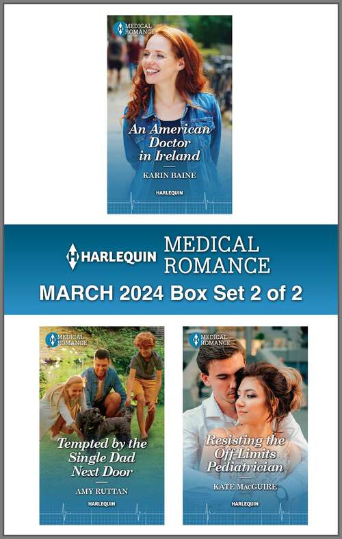 Book cover of Harlequin Medical Romance March 2024 – Box Set 2 of 2