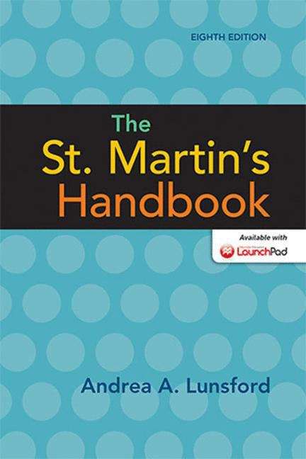 The St. Martin's Handbook 8th Edition