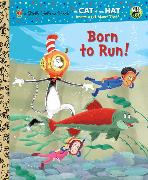 Book cover of Born to Run! (Little Golden Book)