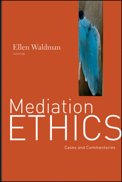 Book cover of Mediation Ethics
