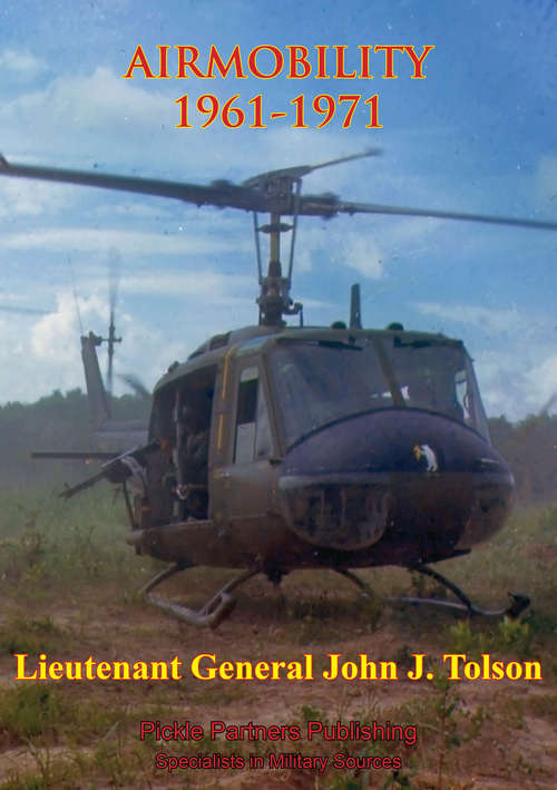 Book cover of Vietnam Studies - AIRMOBILITY - 1961-1971