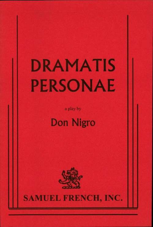 Book cover of Dramatis Personae