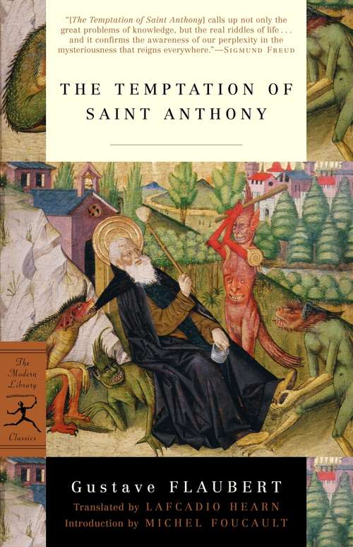 Book cover of The Temptation of Saint Anthony