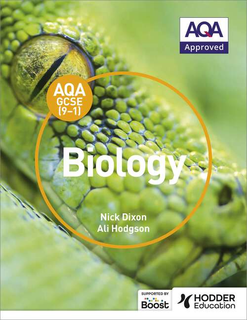 Book cover of AQA GCSE (9-1) Biology Student Book