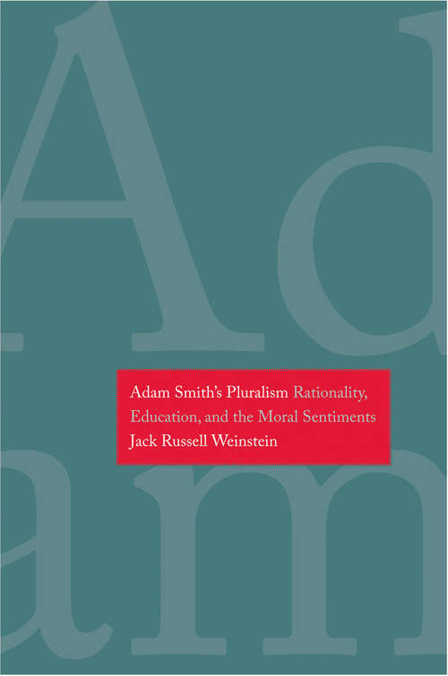 Book cover of Adam Smith's Pluralism
