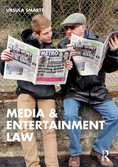 Book cover of Media & Entertainment Law (6)