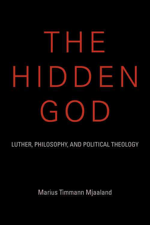 Book cover of The Hidden God
