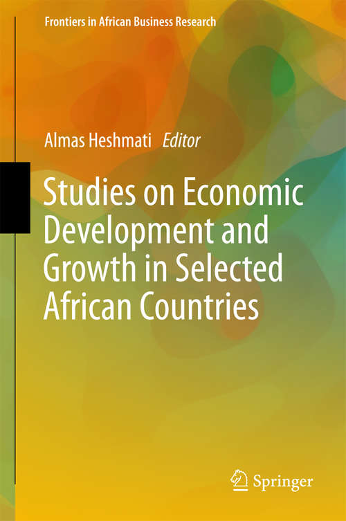 Book cover of Studies on Economic Development and Growth in Selected African Countries