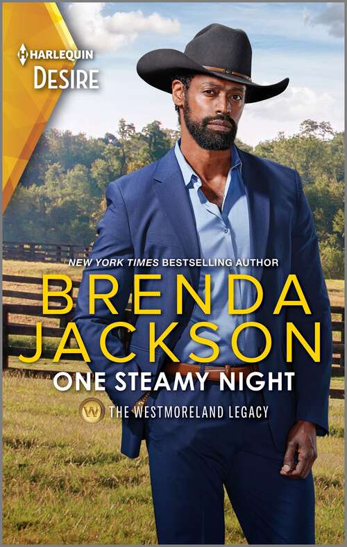 Book cover of One Steamy Night: A Western Romance (Original) (The Westmoreland Legacy #6)