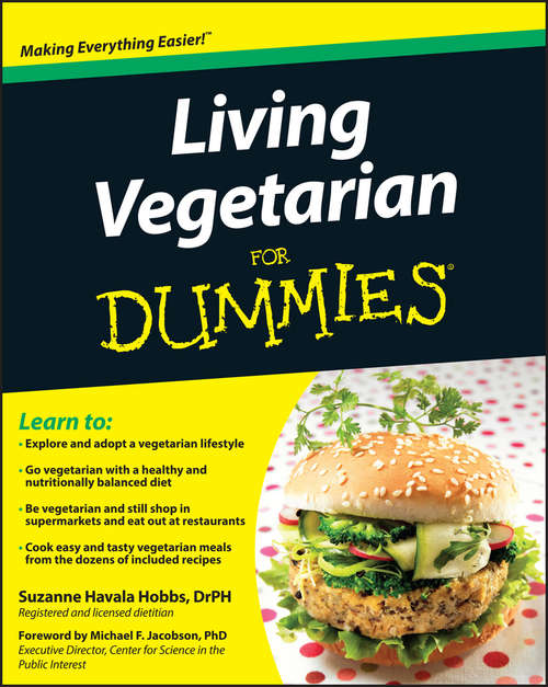 Book cover of Living Vegetarian For Dummies