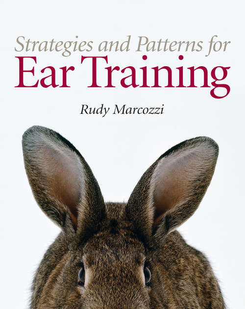 Book cover of Strategies and Patterns for Ear Training