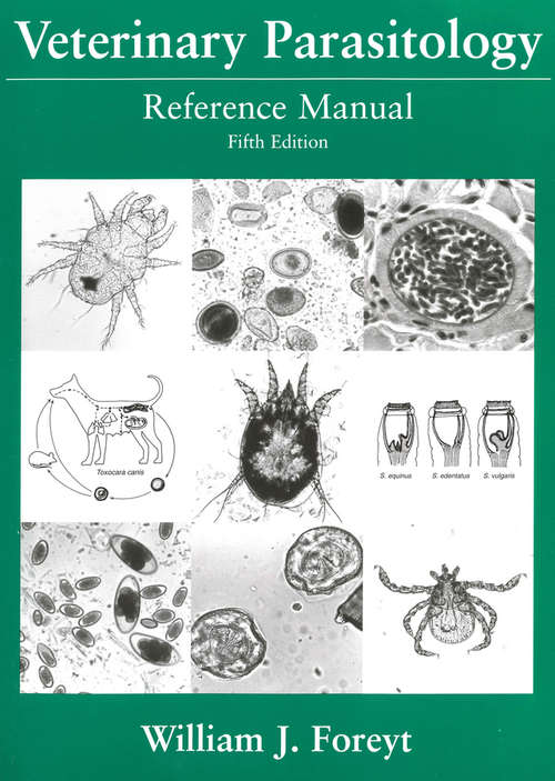 Book cover of Veterinary Parasitology Reference Manual (5)