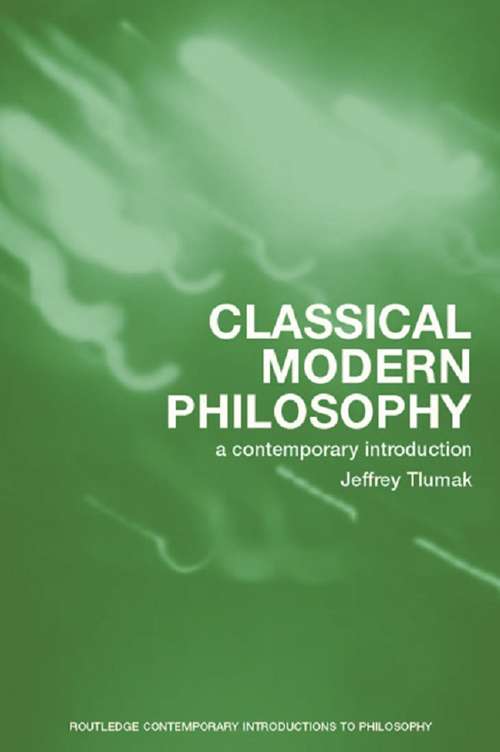 Book cover of Classical Modern Philosophy