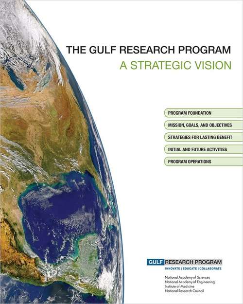 Book cover of Gulf Research Program: A Strategic Vision