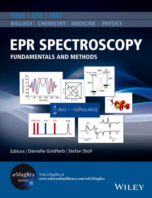 Book cover of EPR Spectroscopy: Fundamentals and Methods (eMagRes Books)
