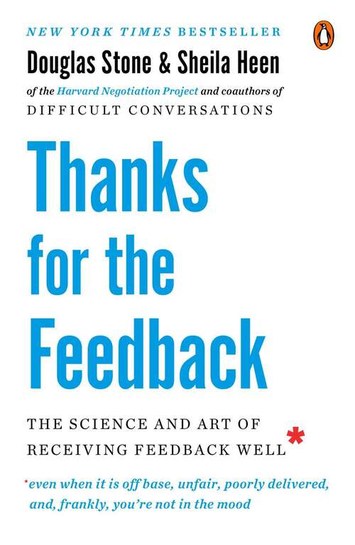 Book cover of Thanks for the Feedback