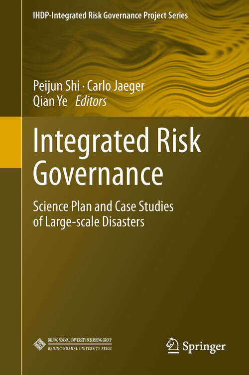 Book cover of Integrated Risk Governance