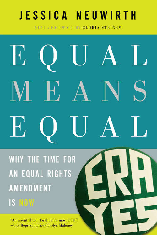 Book cover of Equal Means Equal