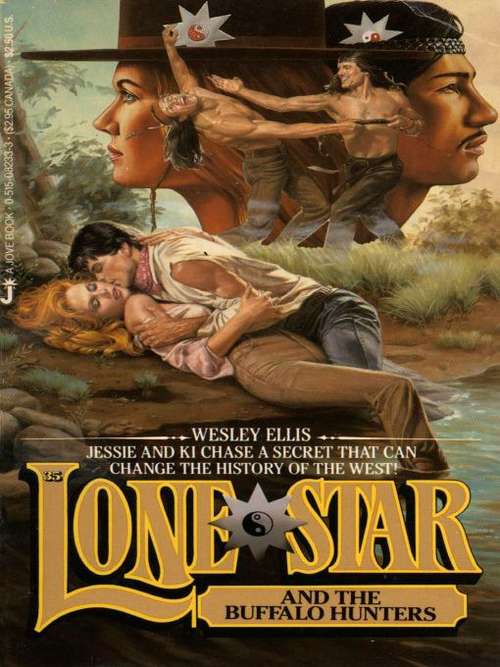Book cover of Lone Star and the Buffalo Hunters (Lone Star #35)