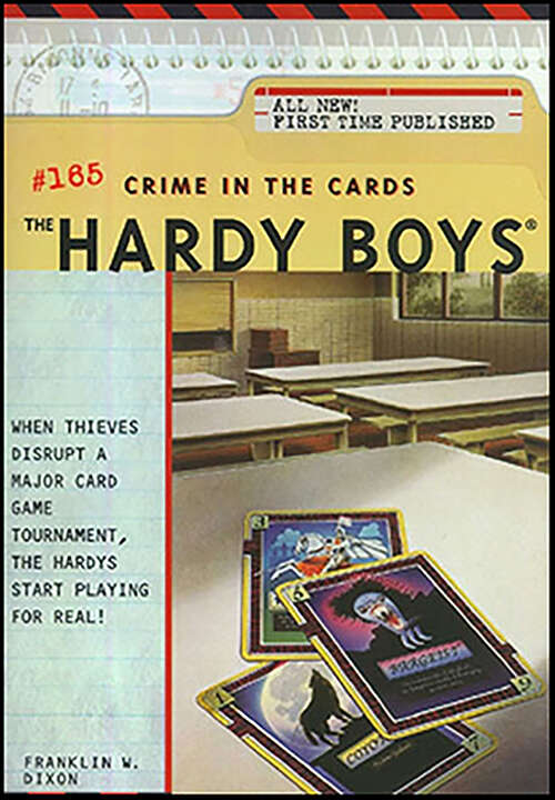 Book cover of Crime in the Cards (The Hardy Boys #165)