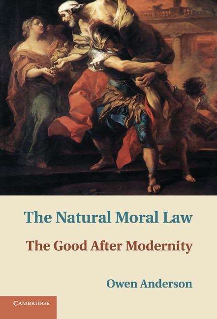 Book cover of The Natural Moral Law