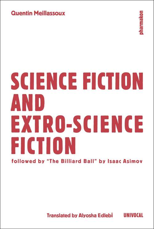 Book cover of Science Fiction and Extro-Science Fiction