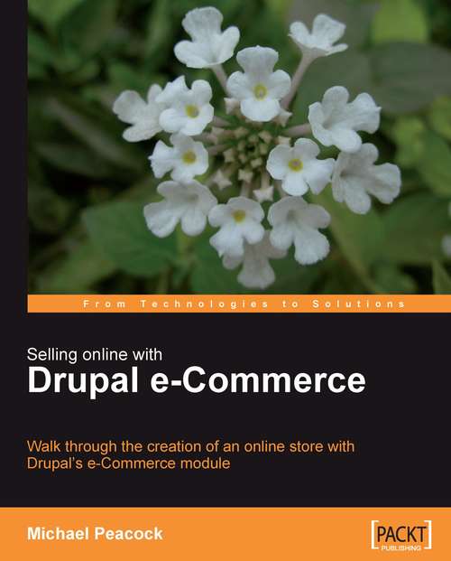 Book cover of Selling Online with Drupal e-Commerce