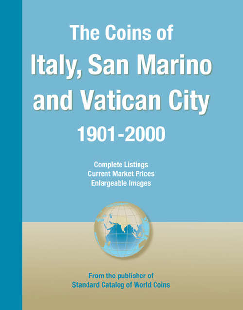 Book cover of The Coins of Italy, San Marino and Vatican City 1901-2000