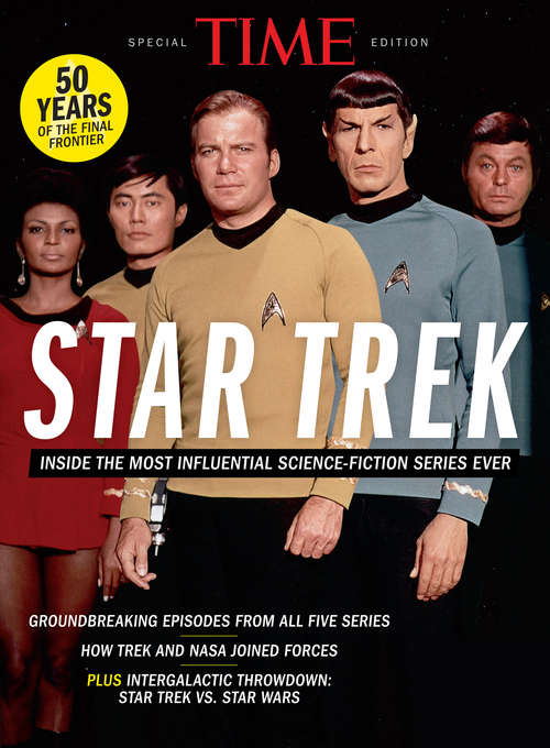 Book cover of TIME Star Trek: Inside the Most Influential Science Fiction Series Ever
